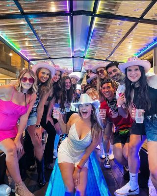 The  BEST times for the best of gals! #honkytonkpartyexpress #led #nightclub